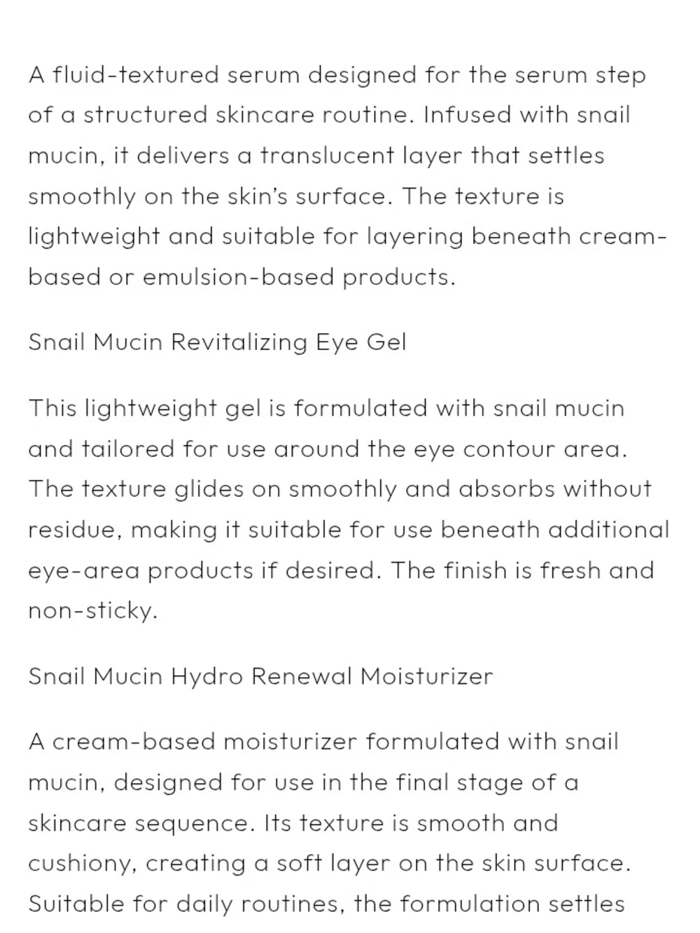 Snail Mucin Hydration Set — Red
